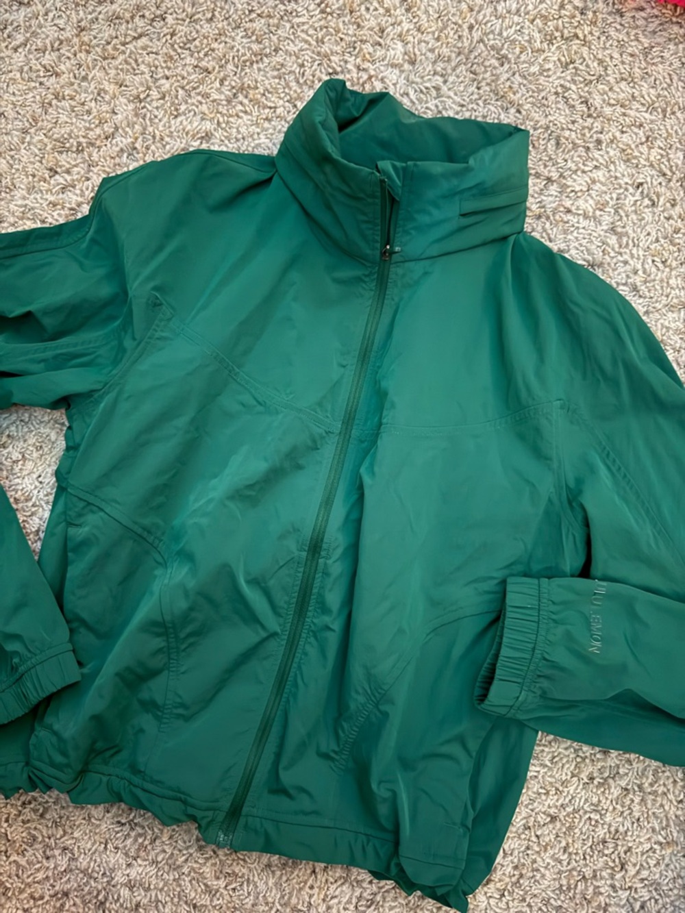 lululemon athletica Green Lightweight Windbreaker Jacket